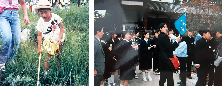 幼少期の頃の代表　加邉