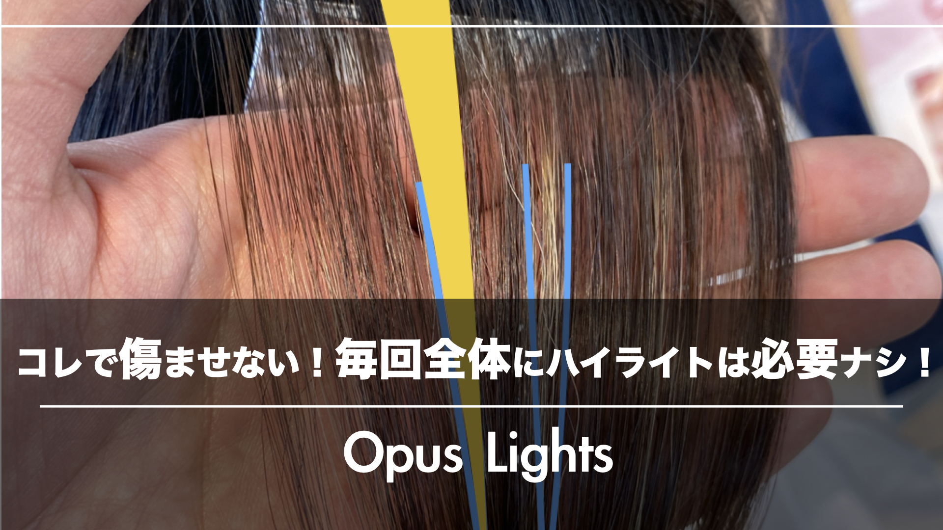 【もうダメージの心配ナシ!】毎回全体にハイライトを入れなくてOKな理由